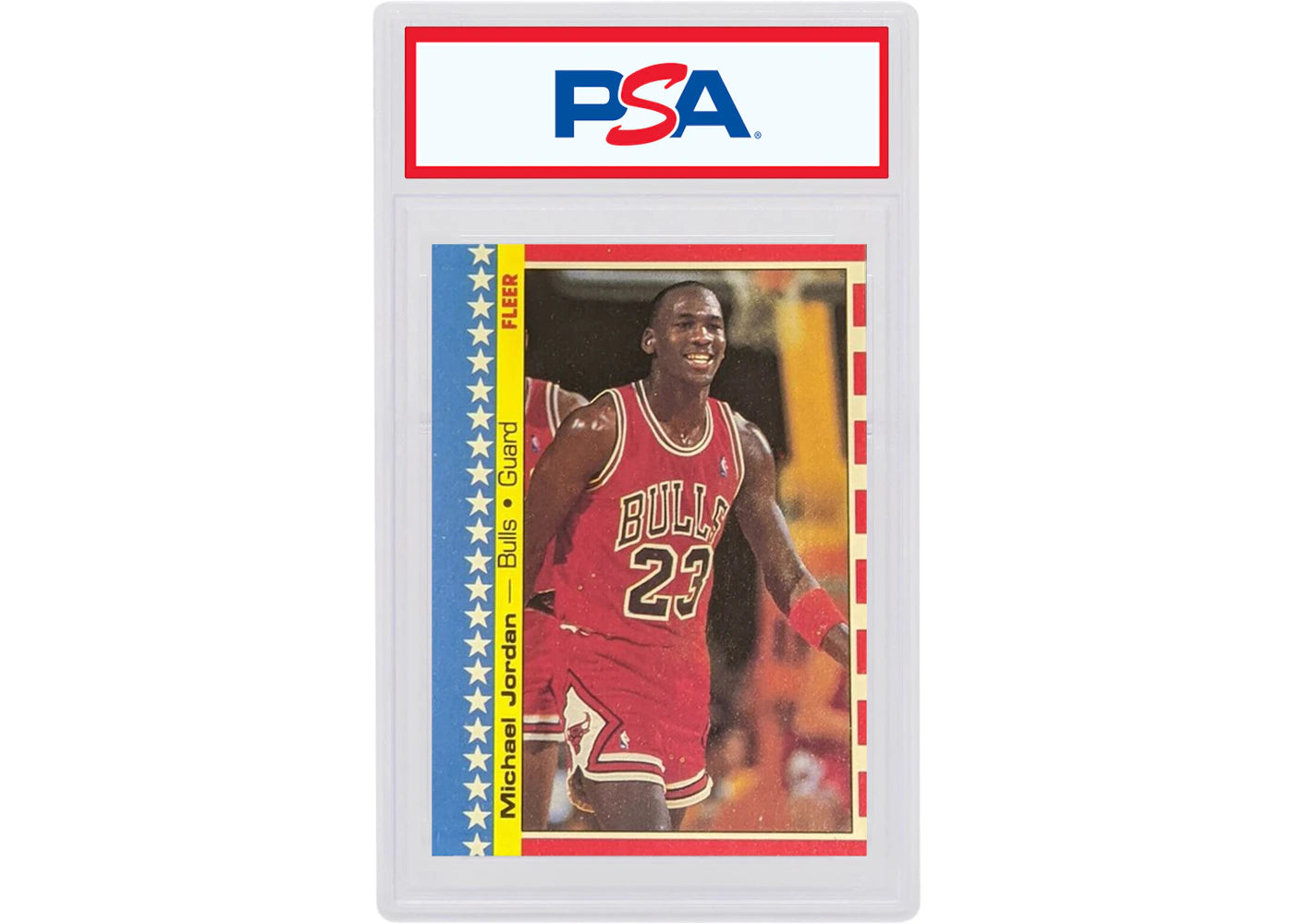 Michael Jordan 1987 Fleer Sticker #2 (PSA or BGS Graded)