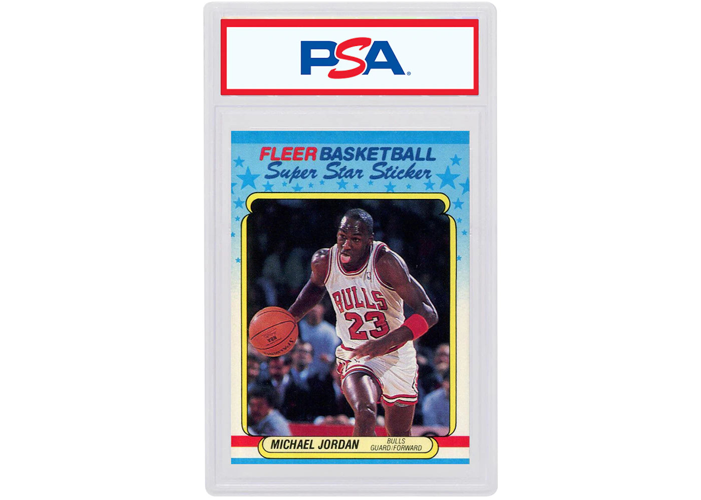 Michael Jordan 1988 Fleer Sticker #7 (PSA or BGS Graded)