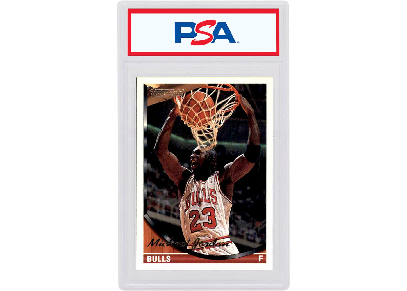 Michael Jordan 1993 Topps Gold #23