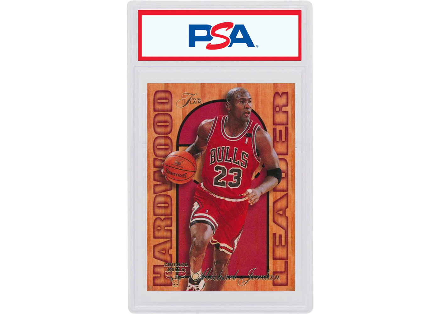 Michael Jordan 1995 Fleer Flair Hardwood Leaders #4 (PSA or BGS Graded)