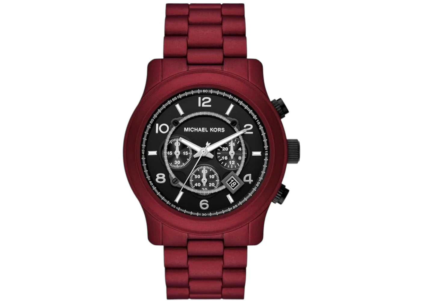 Michael Kors Runway Chronograph Red Matte Coated MK9148