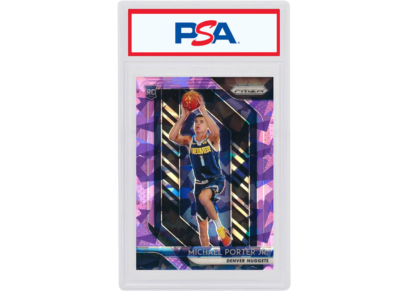 Michael Porter Jr. 2018 Panini Prizm Rookie Purple Ice /149 #32 (PSA or BGS Graded)