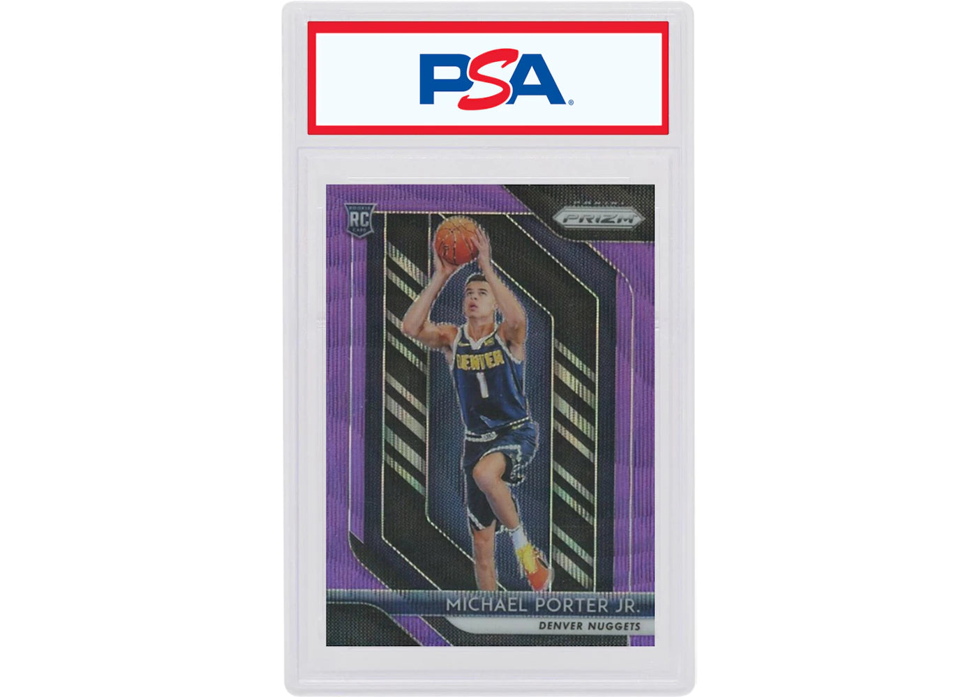 Michael Porter Jr. 2018 Panini Prizm Rookie Purple Wave #32 (PSA or BGS Graded)