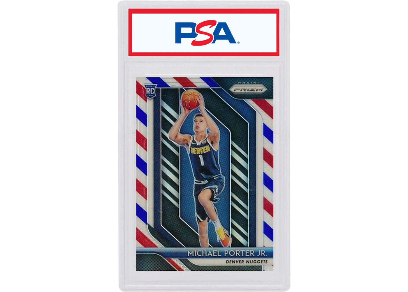 Michael Porter Jr. 2018 Panini Prizm Rookie Red/White/Blue #32 (PSA or BGS Graded)