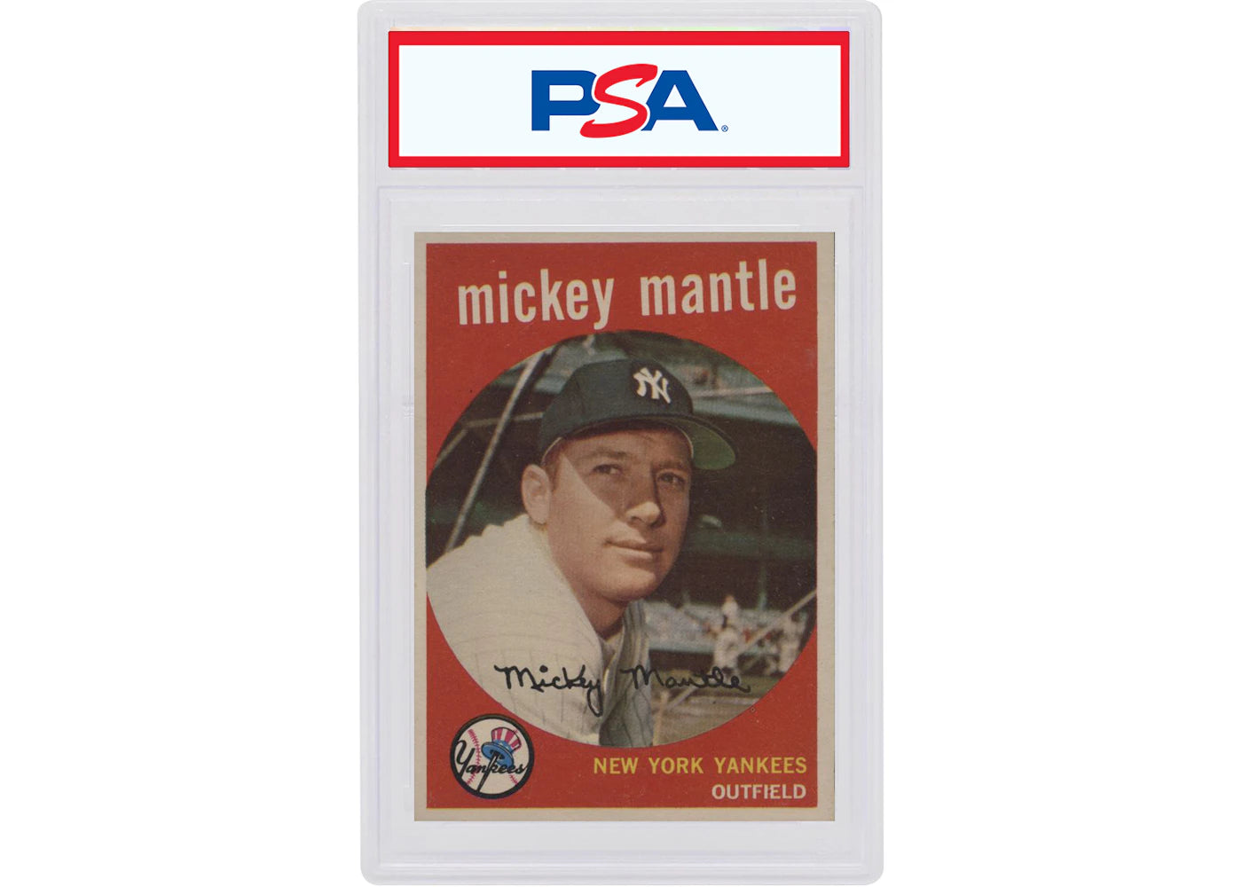 Mickey Mantle 1959 Topps #10 (PSA or BGS Graded)