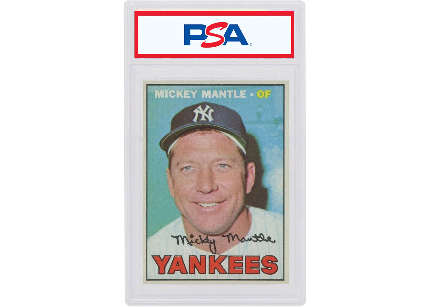 Mickey Mantle 1967 Topps #150 (PSA or BGS Graded)