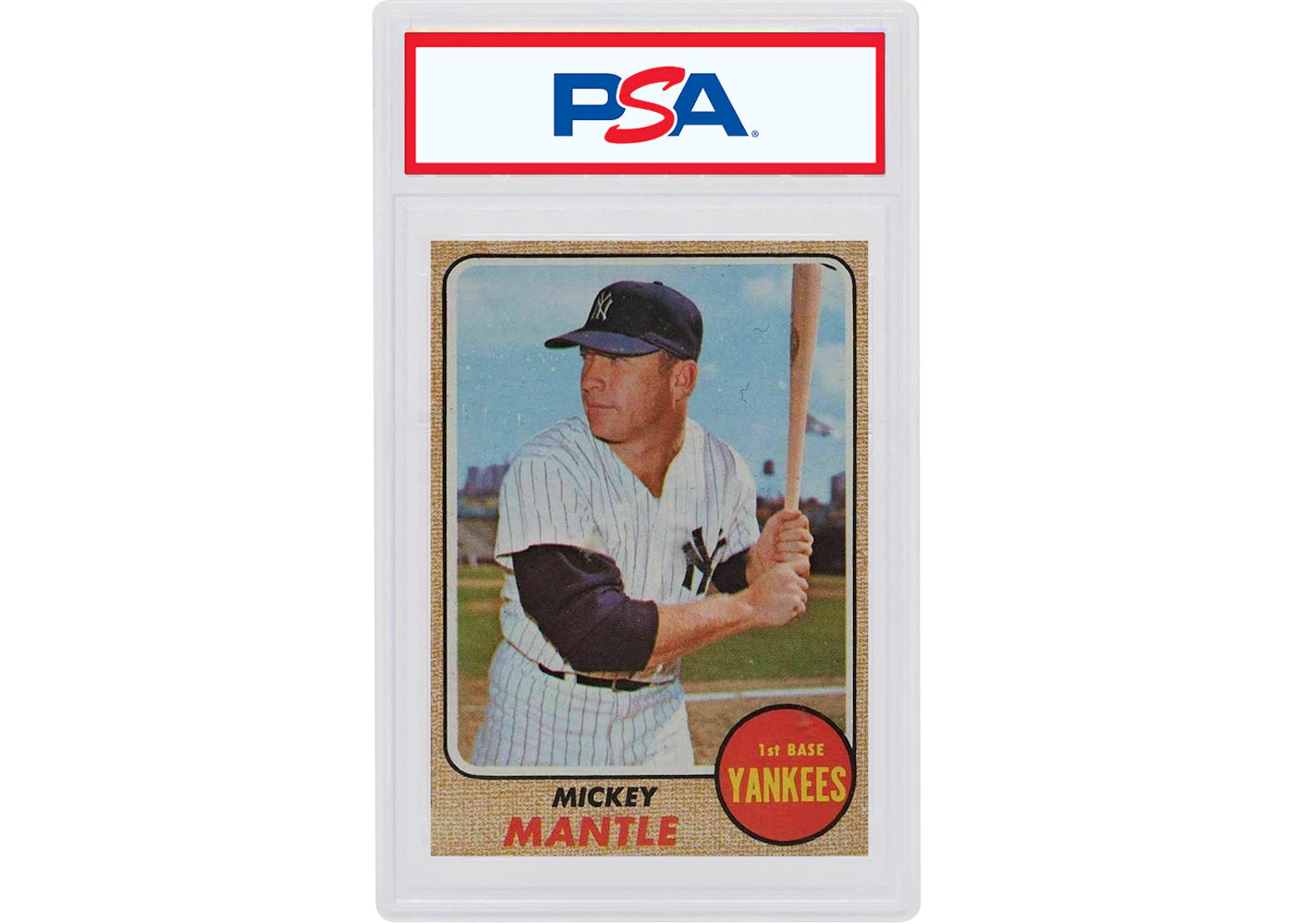 Mickey Mantle 1968 Topps #280 (PSA or BGS Graded)