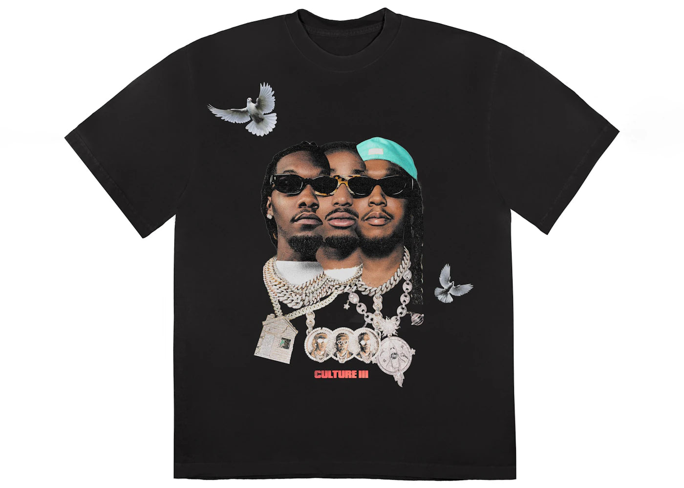Migos Cover Promo T-shirt Black