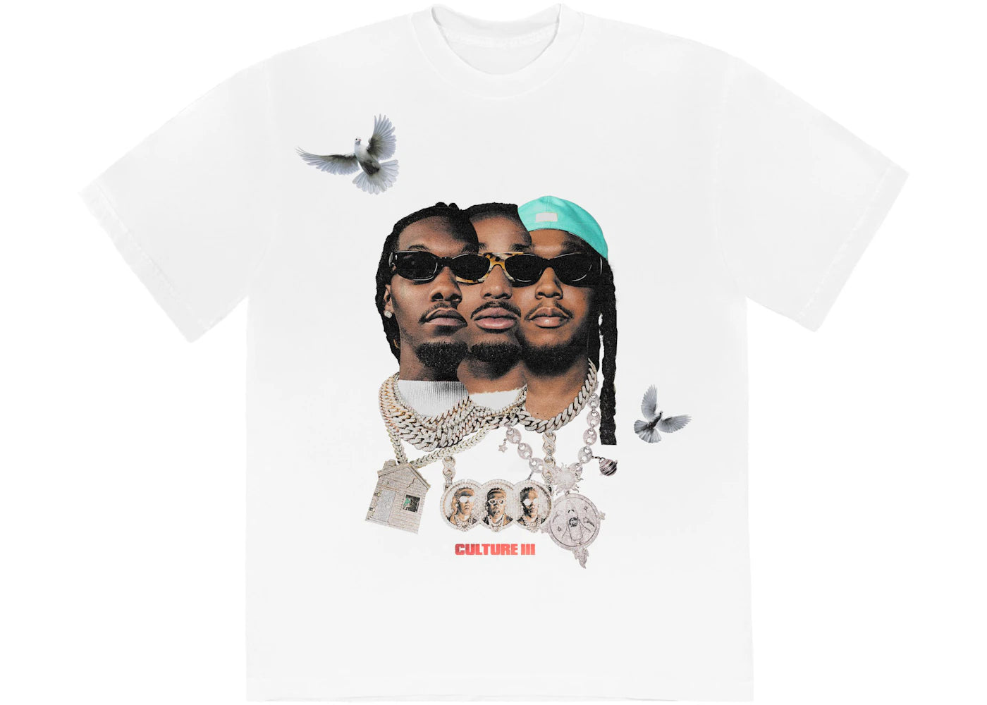 Migos Cover Promo T-shirt White