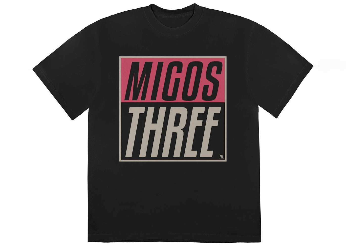 Migos Migos Three T-shirt Black