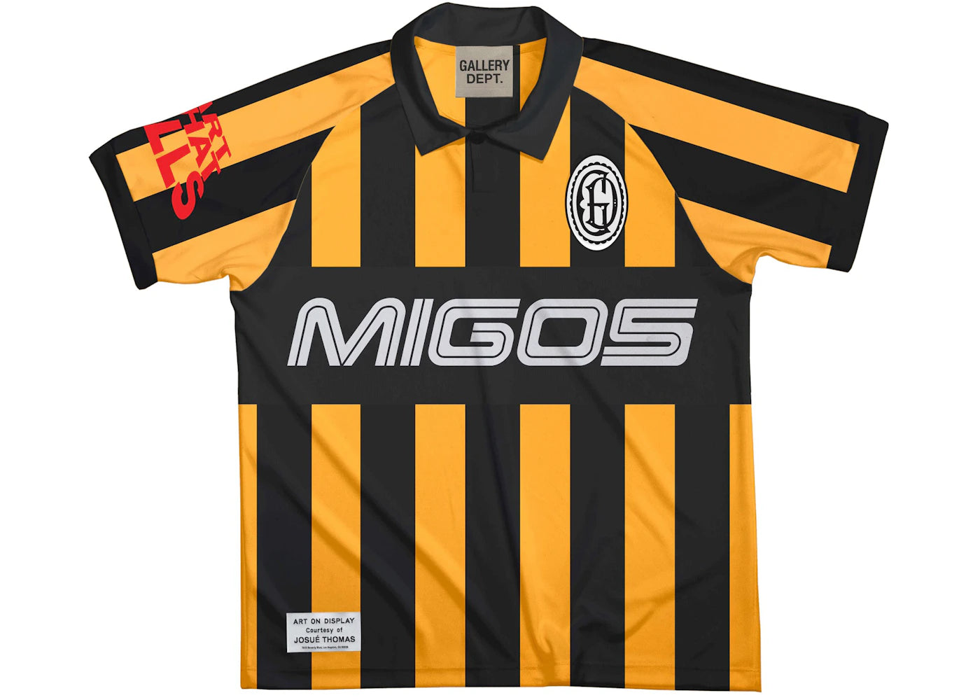 Migos x Gallery Dept. For Culture III Club Jersey Black/Gold