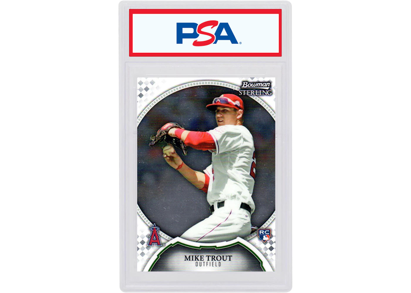 Mike Trout 2011 Bowman Sterling Rookie (PSA or BGS Graded)