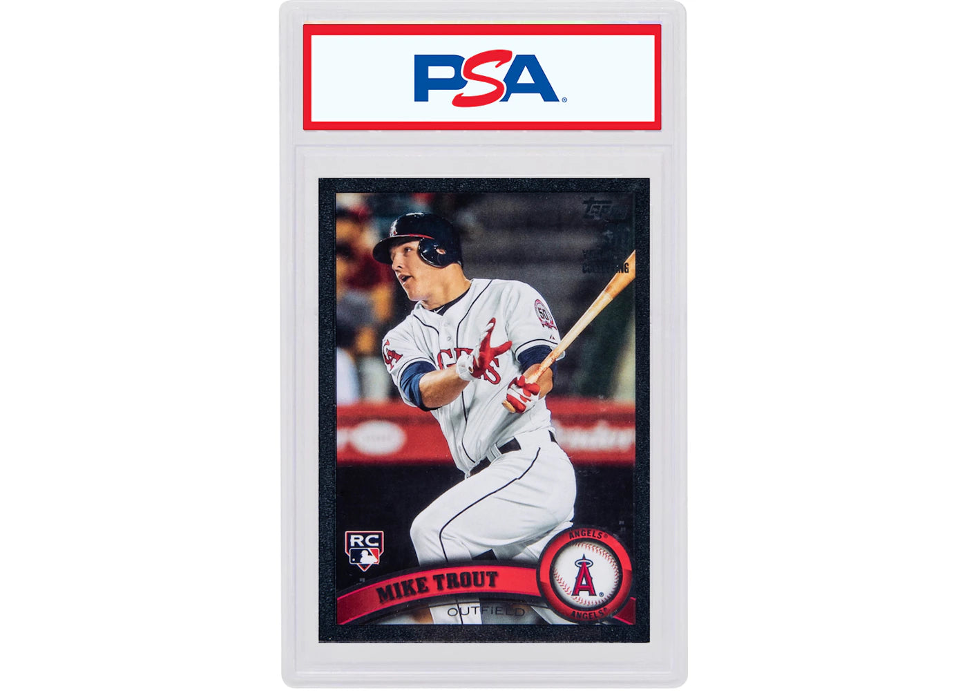 Mike Trout 2011 Topps Update Rookie Black /60 #US175 (PSA or BGS Graded)