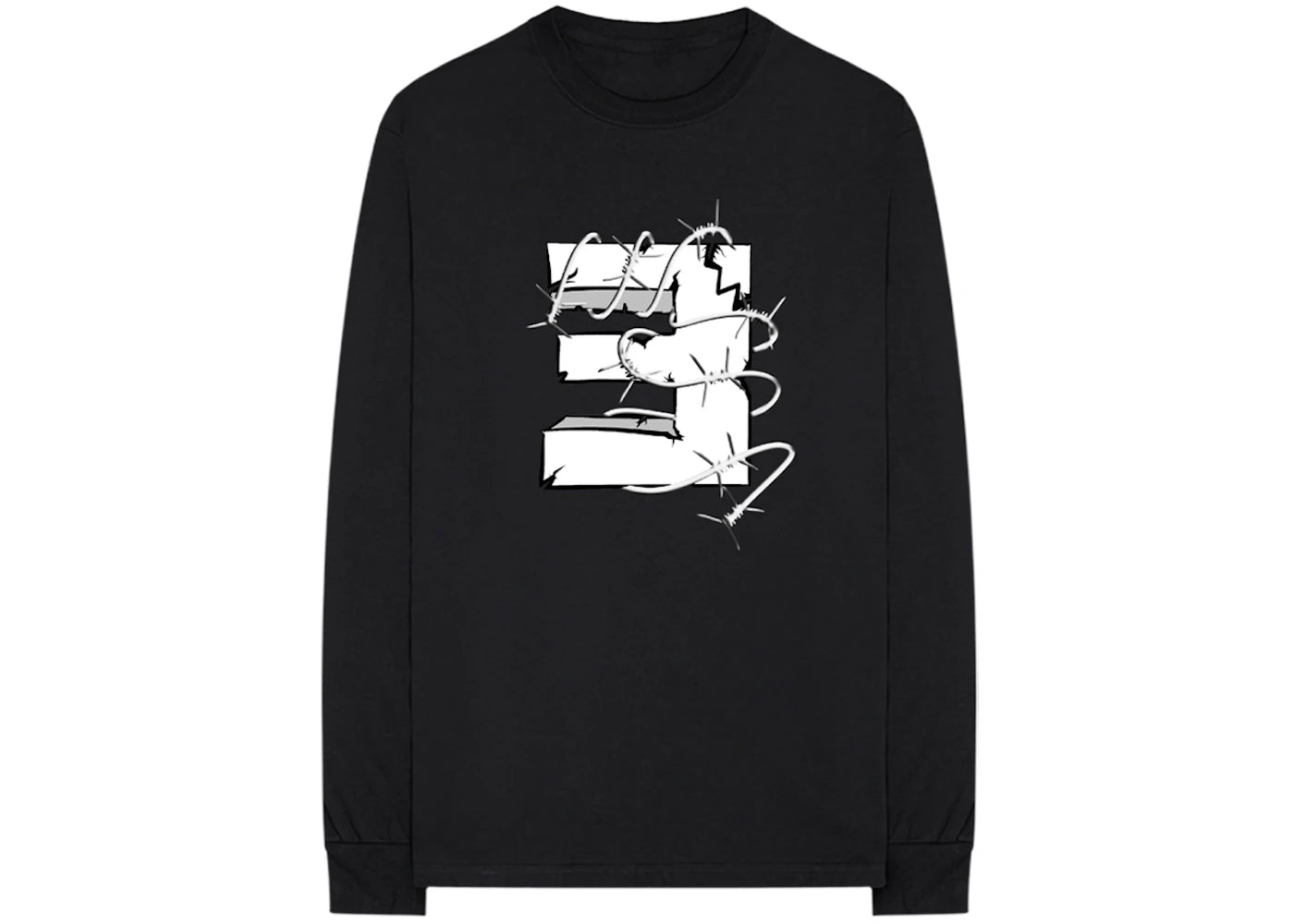 Millinsky x Eminem Concrete Composition Longsleeve Black