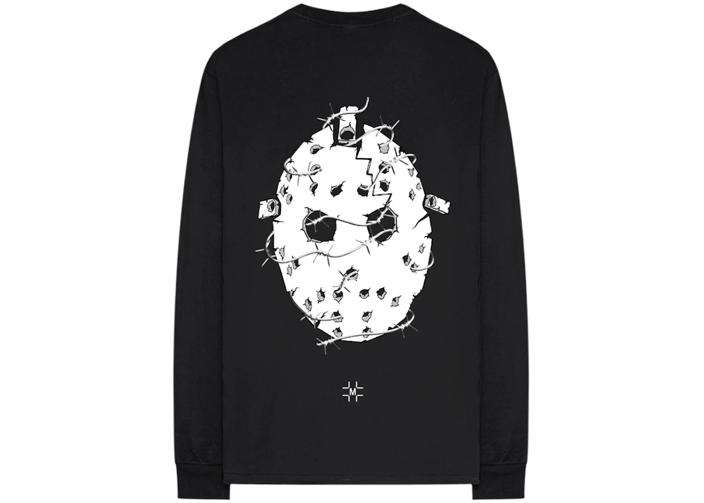 Millinsky x Eminem Concrete Mask Longsleeve Black