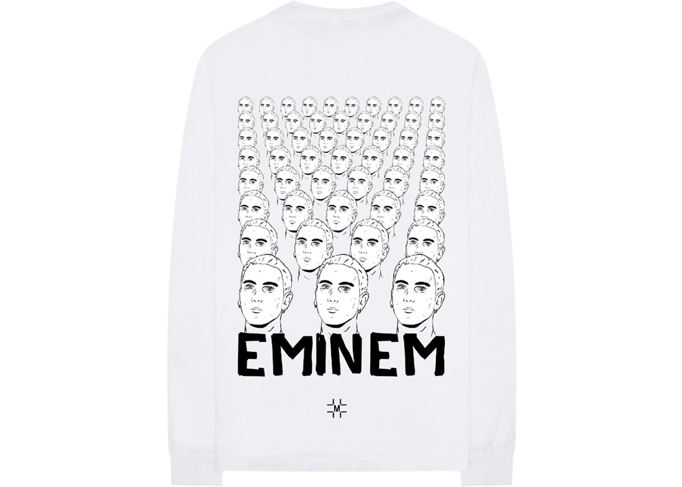 Millinsky x Eminem Crowd Longsleeve White