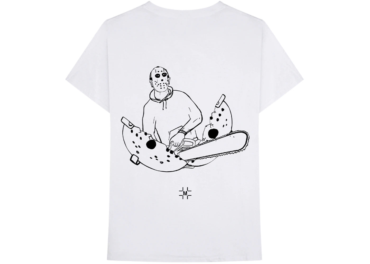 Millinsky x Eminem Mask + Saw T-shirt White
