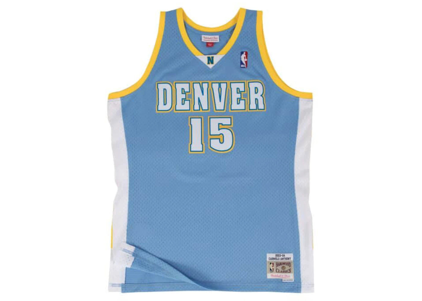 Mitchell & Ness Denver Nuggets Road 2003-04 Carmelo Anthony Swingman Jersey Royal