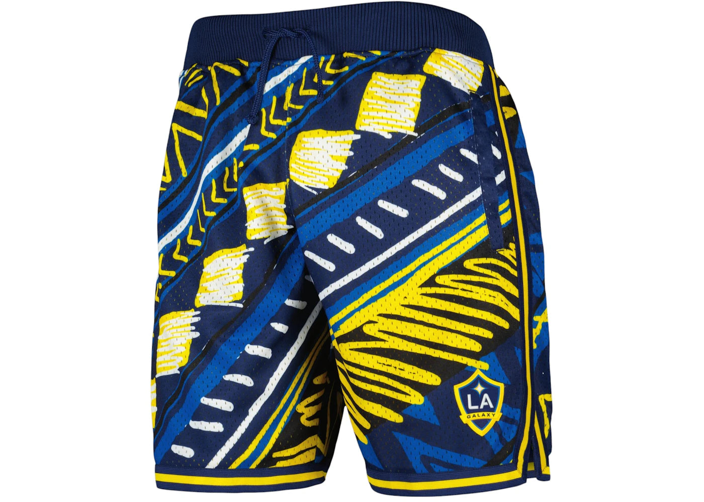 Mitchell & Ness La Galaxy Tribal Fashion Shorts Navy