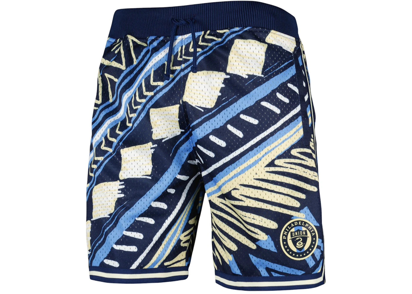 Mitchell & Ness Philadelphia Union Tribal Fashion Shorts Navy