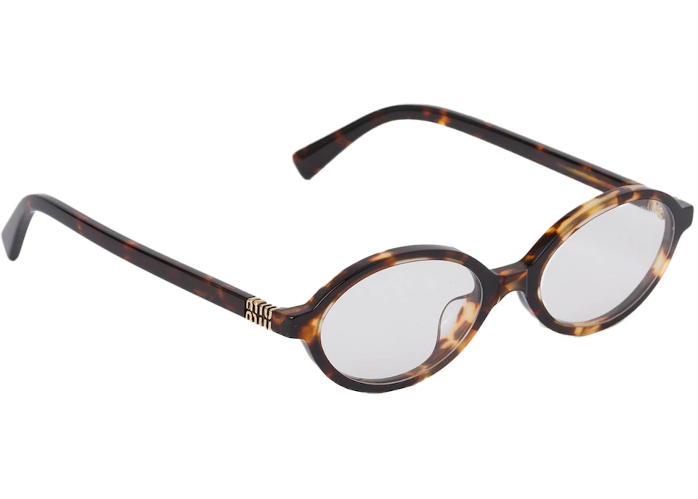 Miu Miu Miu Regard Sunglasses Tortise/Blue (SMU04Z_SVAU_FE08N_C_A050)