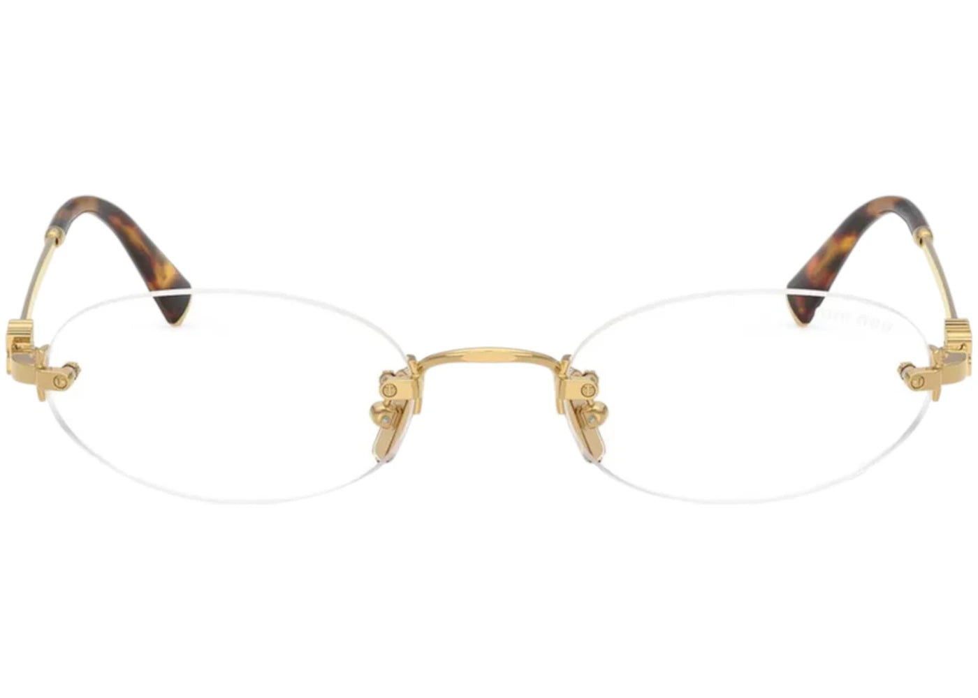 Miu Miu Nocturne Sunglasses Blue Ray Transparent (0MU A54S 5AK08N)