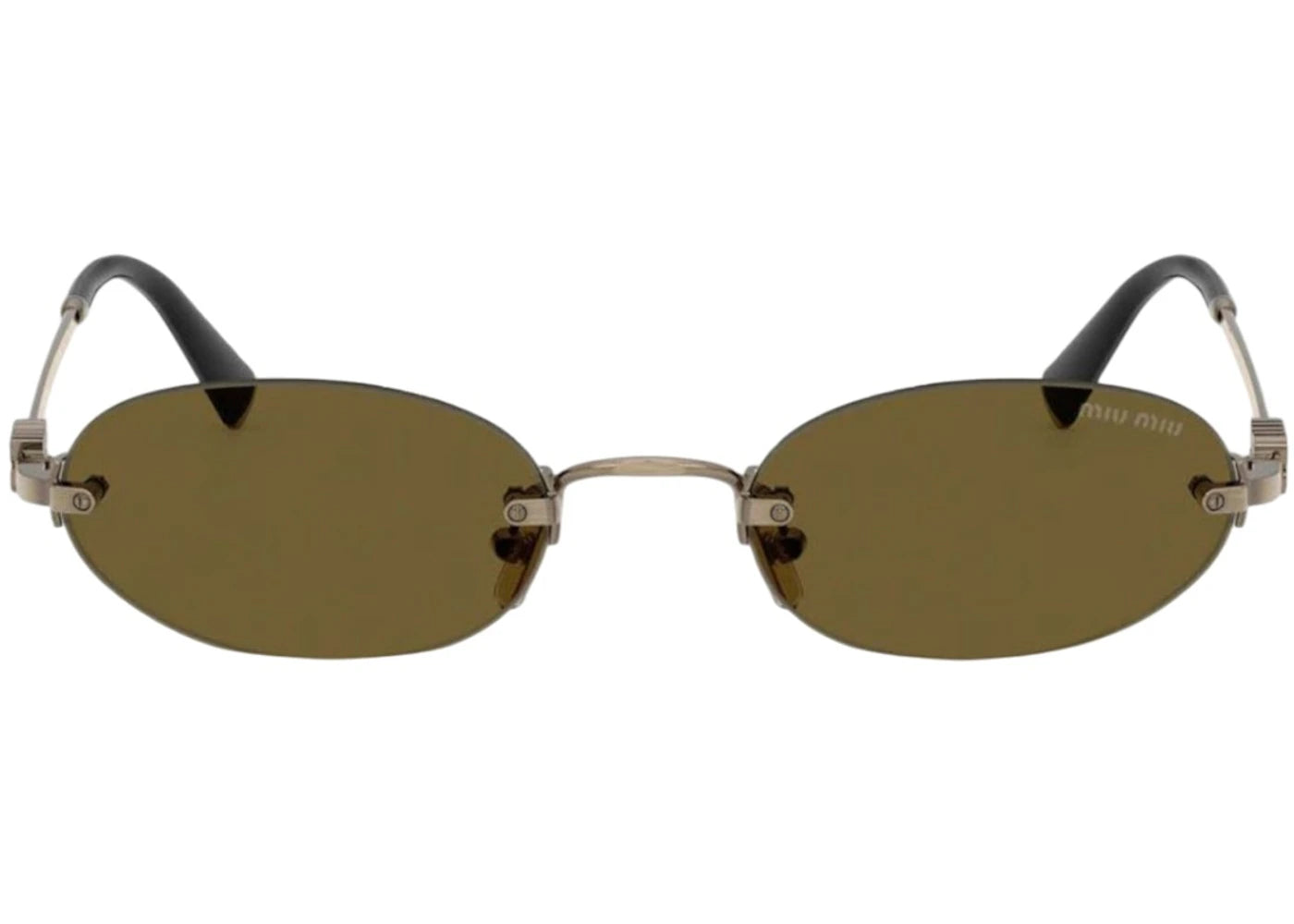 Miu Miu Oval Sunglasses CZ (0MU A54S 26C09Z)