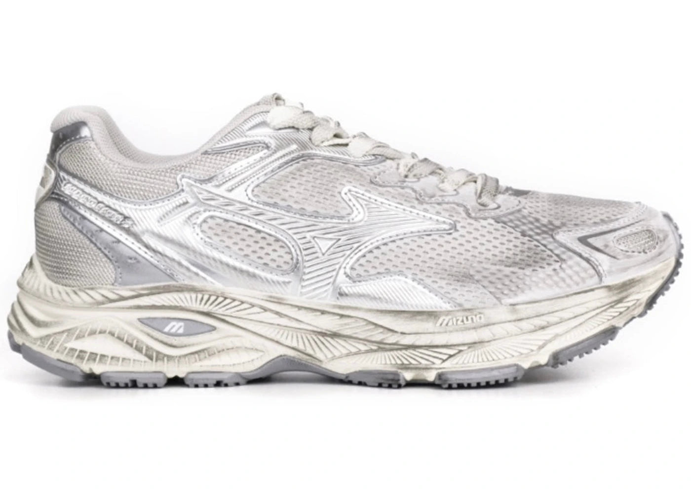 Mizuno Racer S Vintage Grey Silver