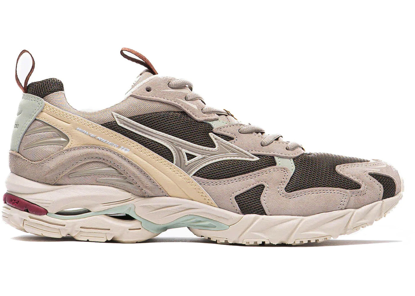 Mizuno Wave Rider 10 Beluga Vintage Khaki