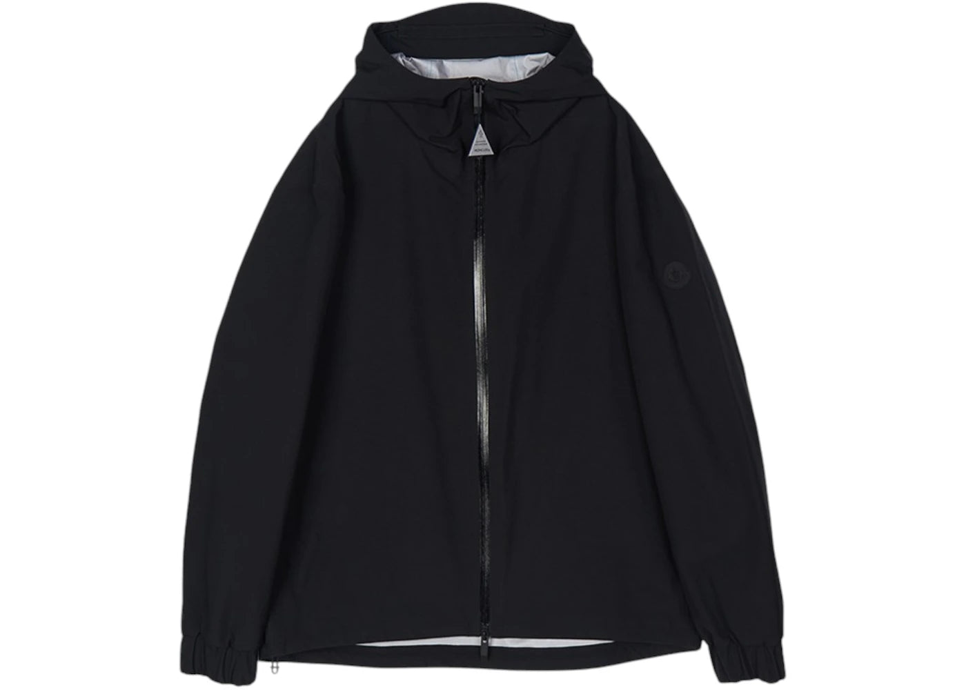 Moncler Bise Hood Windbreaker Jacket Black