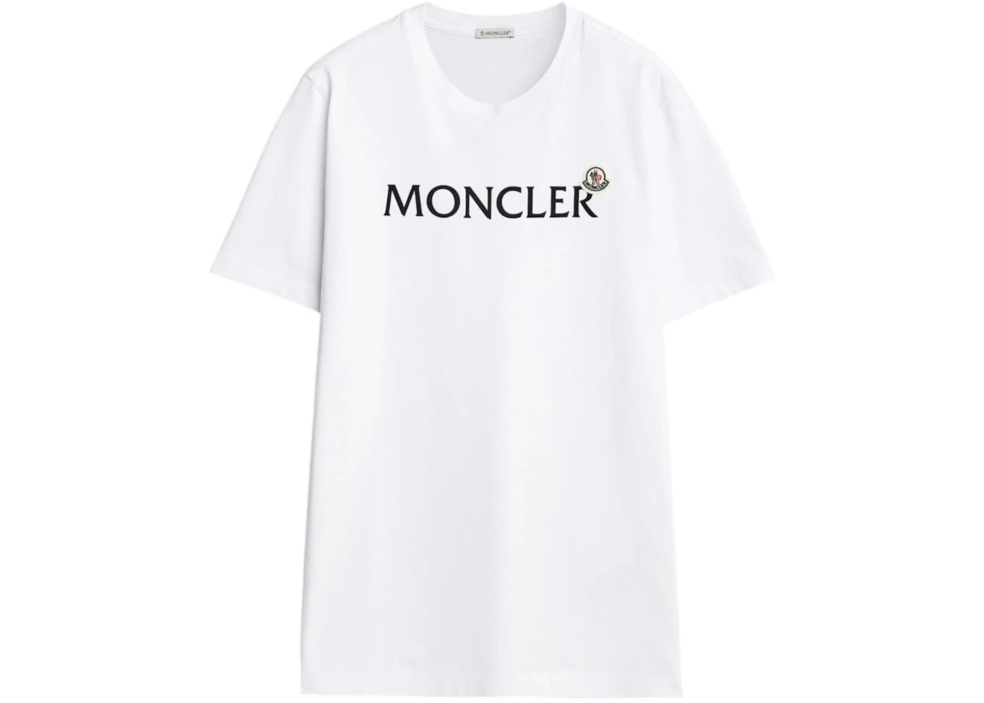 Moncler Flocked Logo T-shirt White