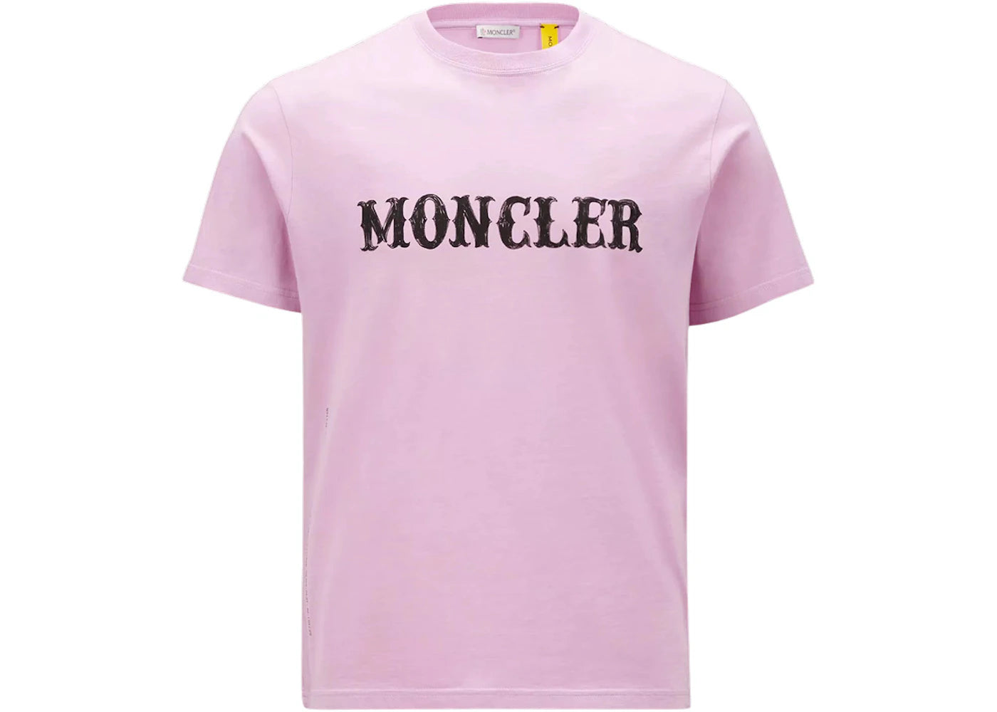 Moncler Hiroshi Fujiwara x Fragment Logo T-Shirt Pink