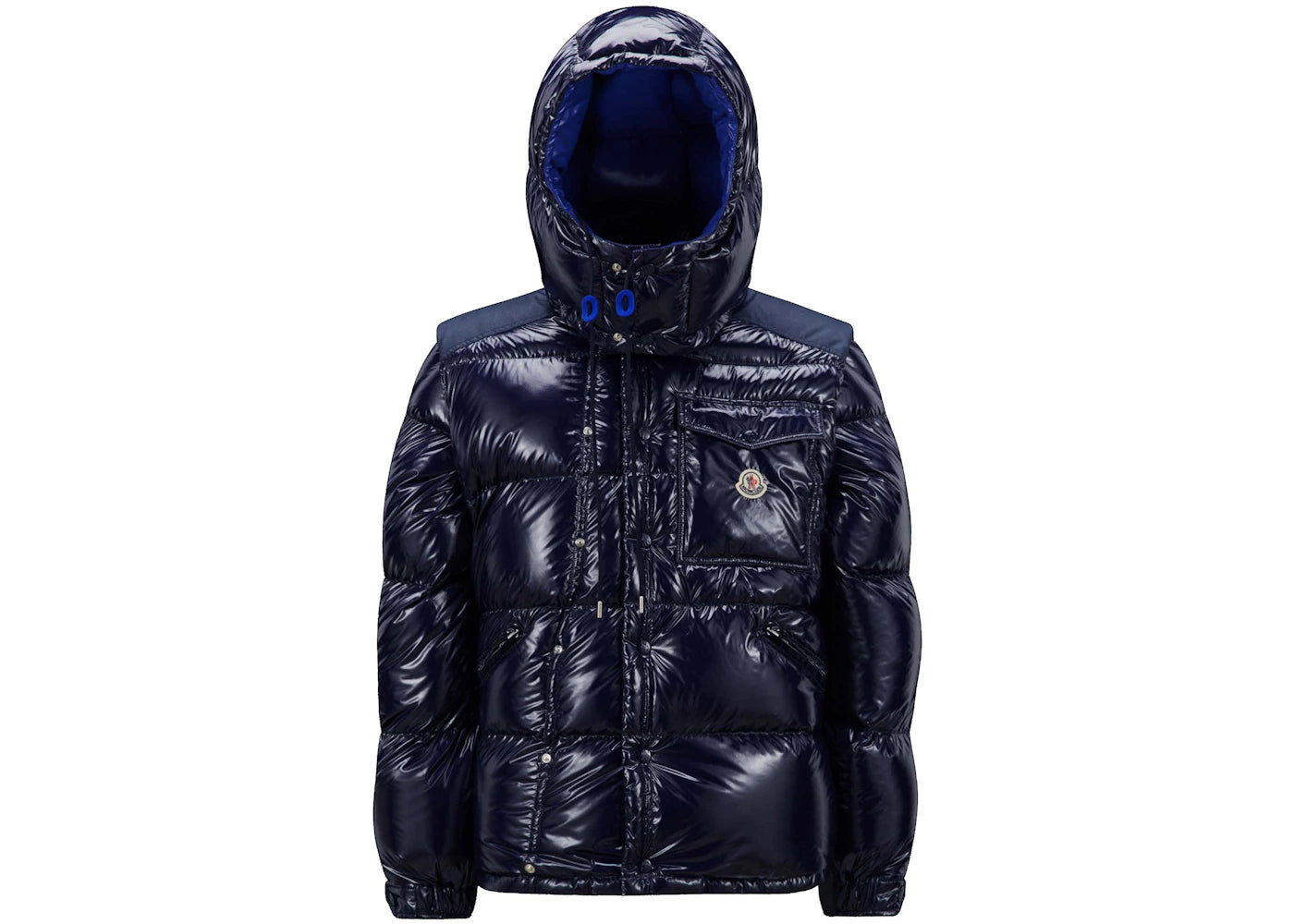 Moncler Karakorum Ripstop Short Down Jacket Blue (I20911A00149596077A9)