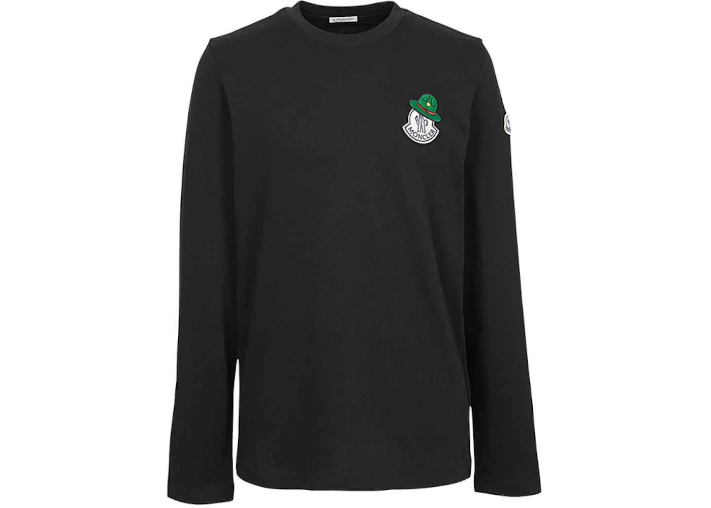 Moncler Long Sleeve T-shirt Black