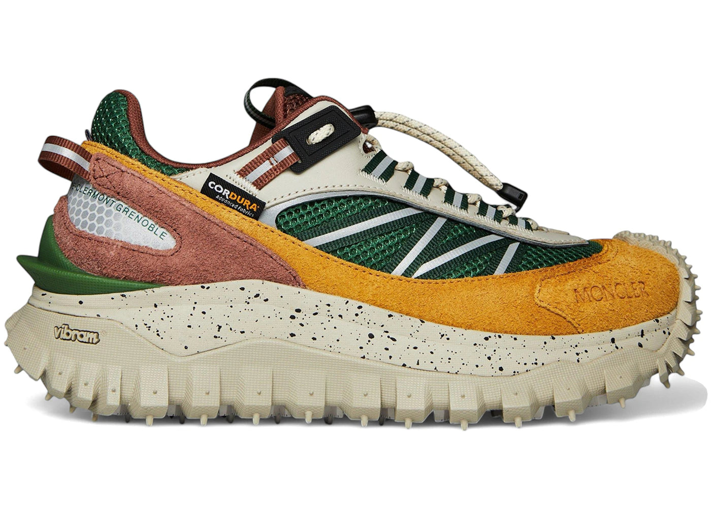 Moncler Trailgrip Green Multicolor