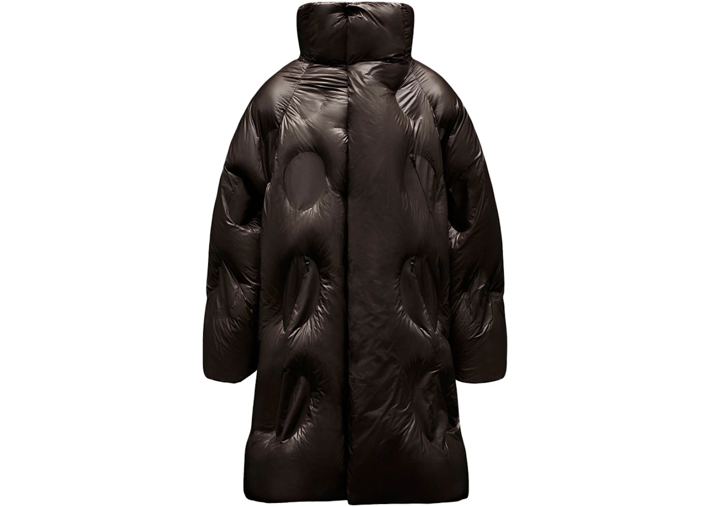 Moncler x Dingyun Zhang Iaphiia Long Down Jacket Brown
