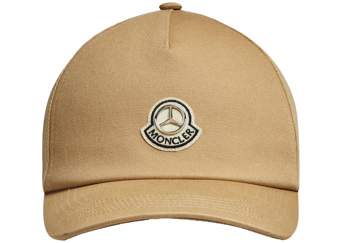 Moncler x Mercedes-Benz NIGO Gabardine Baseball Cap Beige