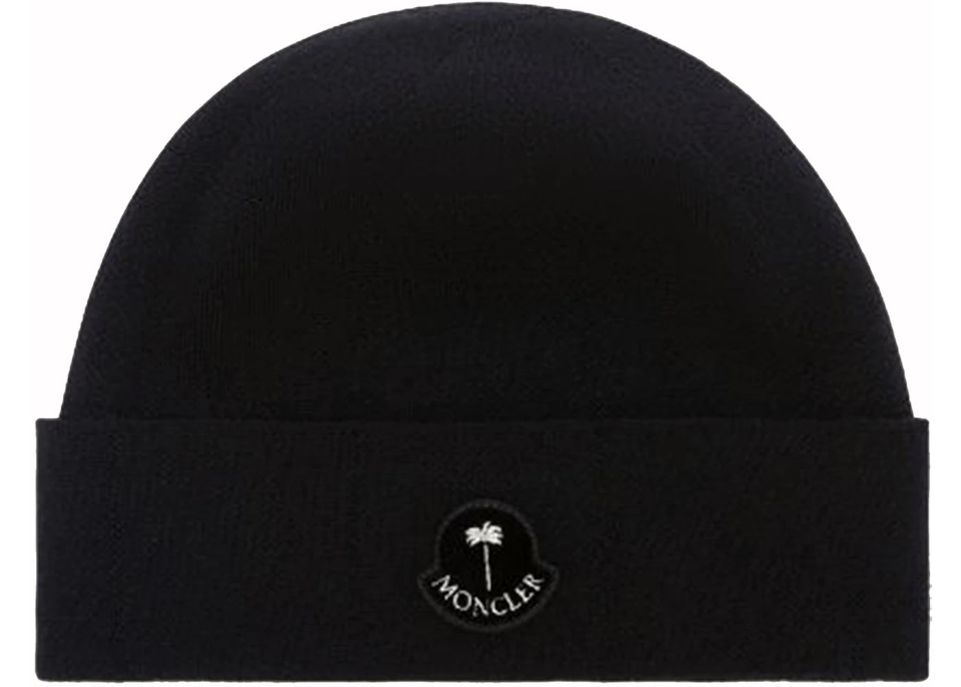 Moncler x Palm Angels Checks Beanie Black/White