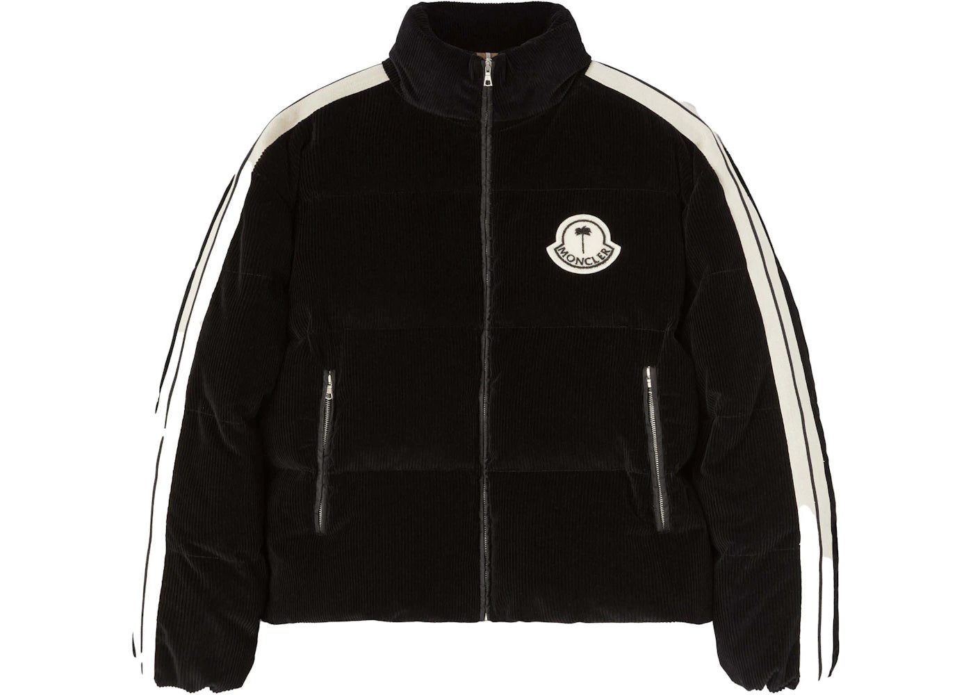 Moncler x Palm Angels Ramsau Short Down Jacket Black