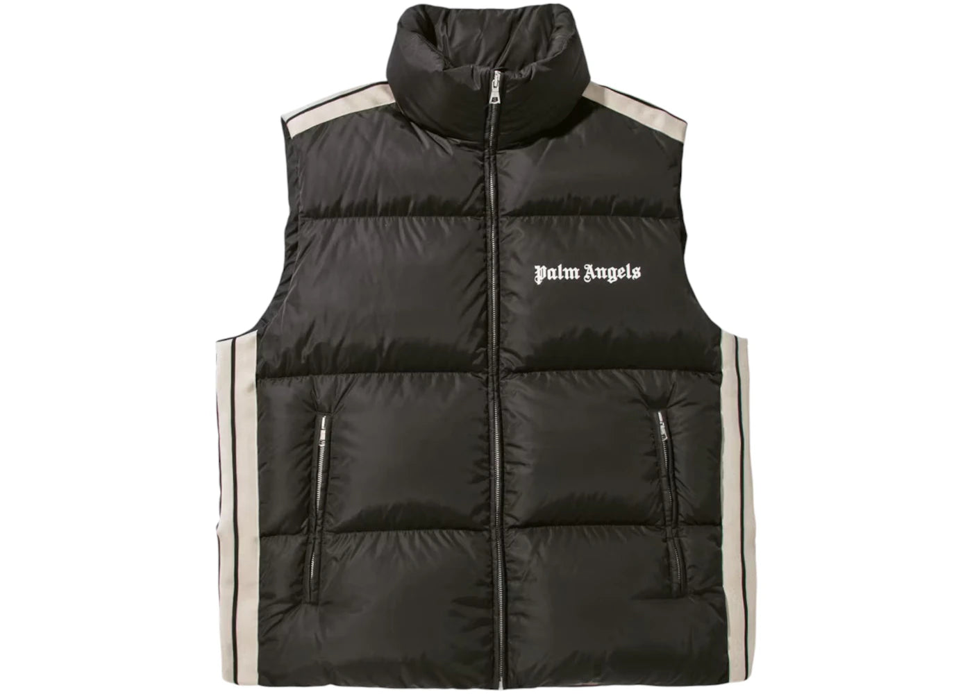Moncler x Palm Angels Rodman Puffer Vest Black/White