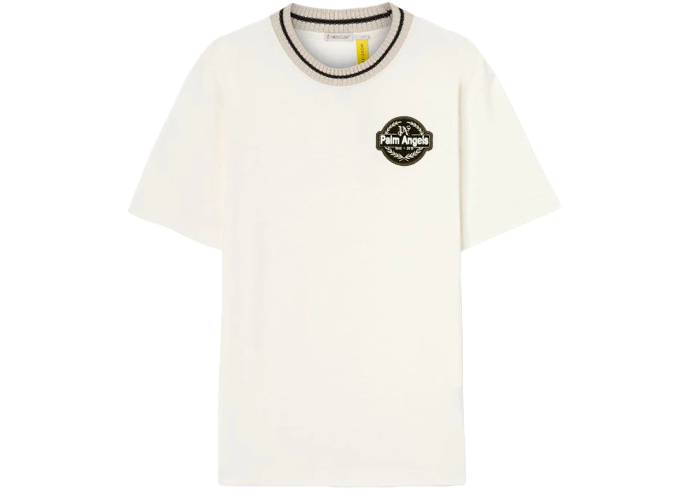 Moncler x Palm Angels Single Patch T-Shirt White/Black