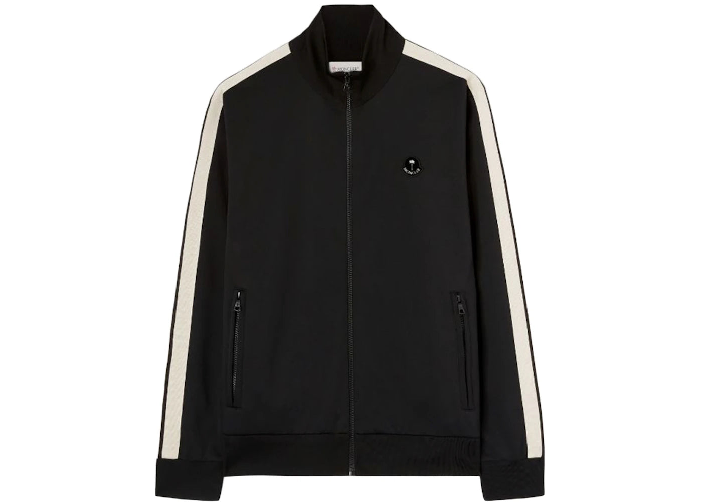Moncler x Palm Angels Track Jacket Black/White