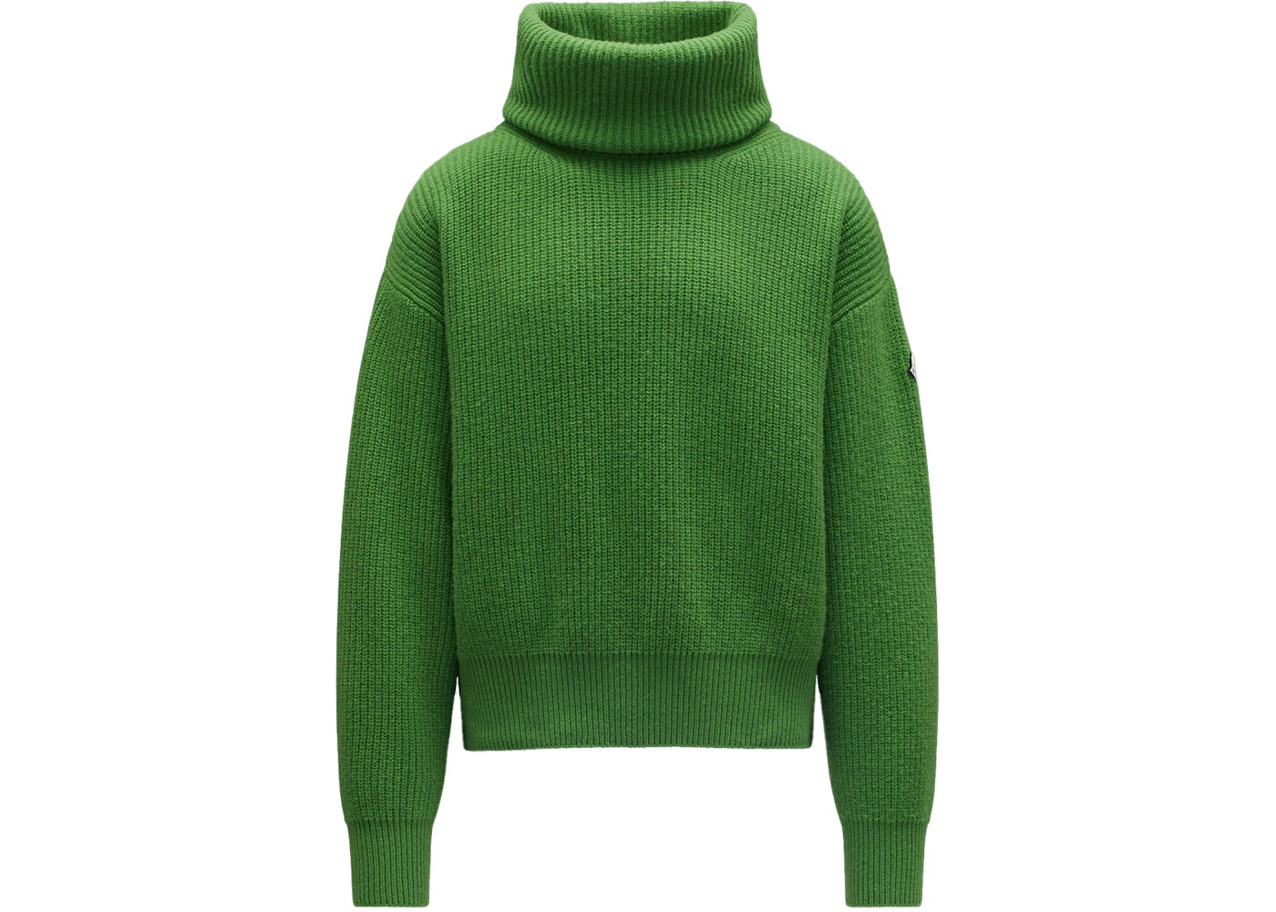Moncler x Palm Angels Wool Polo Neck Jumper Grass Green
