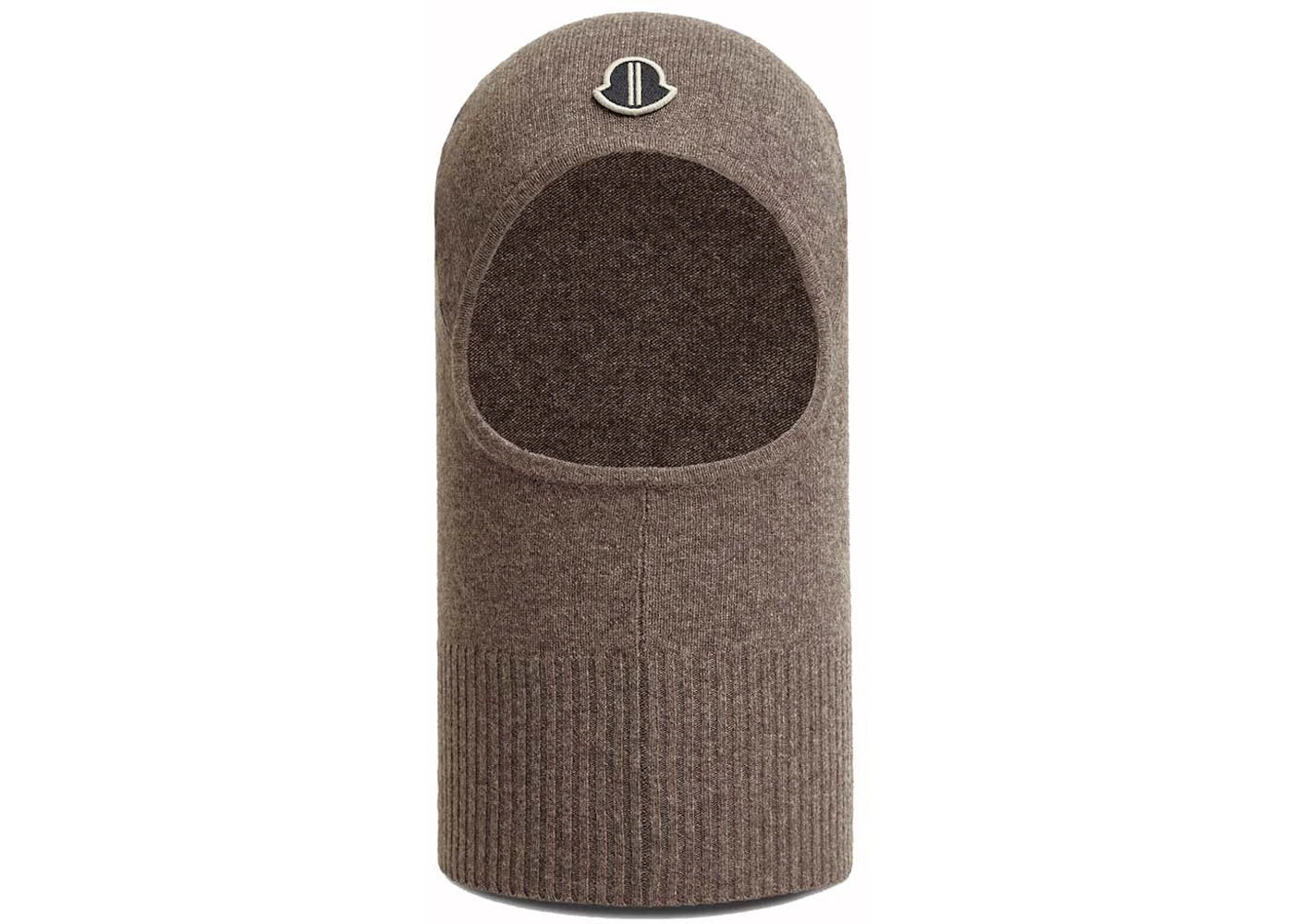 Moncler x Rick Owens Wool & Cashmere Balaclava Taupe