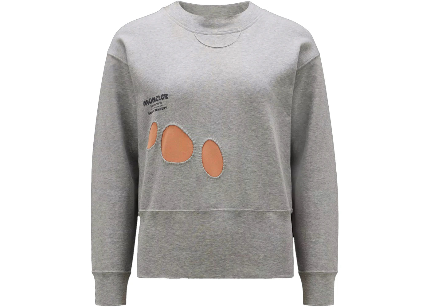 Moncler x Salehe Bembury Fleece Sweatshirt Grey