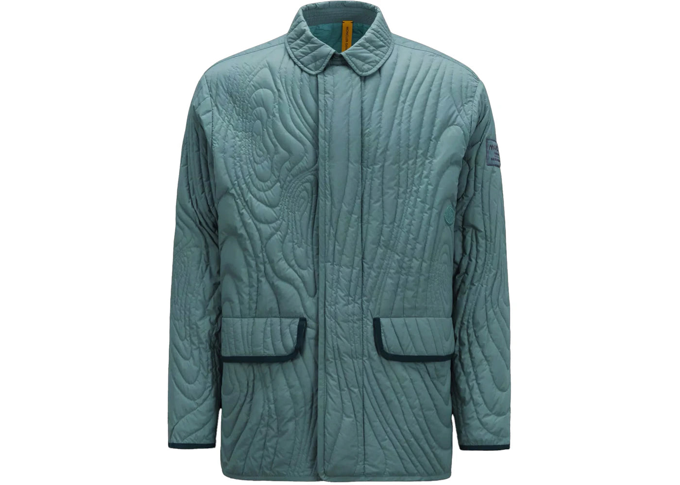 Moncler x Salehe Bembury Harter-Heighway Short Down Jacket Light Blue