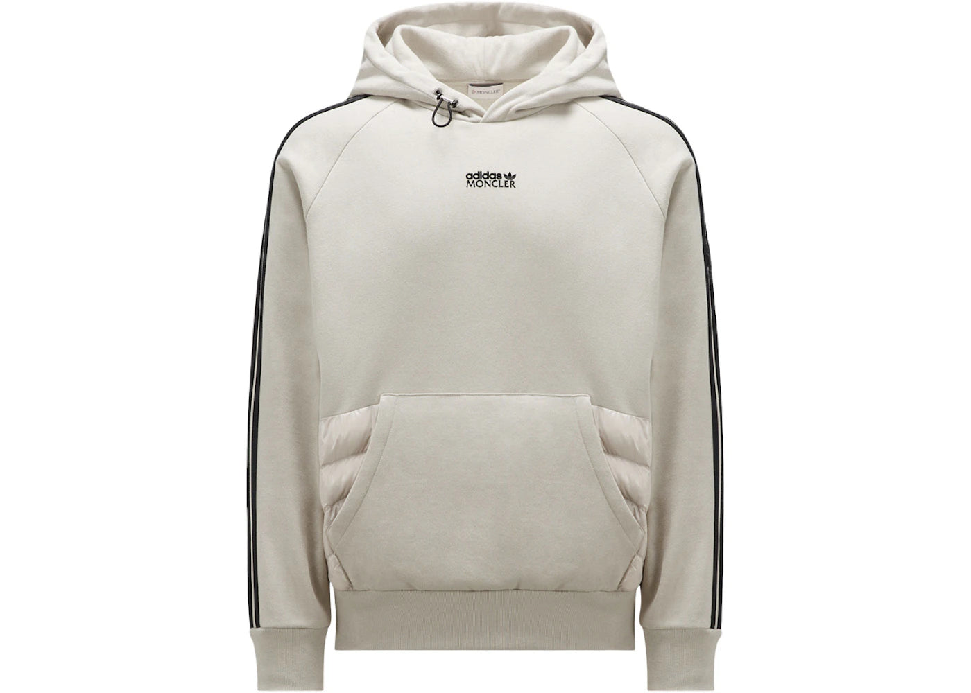Moncler x adidas Originals Fleece Hoodie White