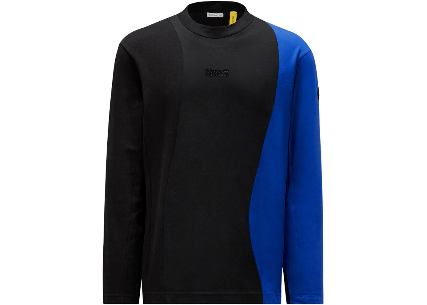 Moncler x adidas Originals Jersey Long Sleeve T-shirt Black & Blue