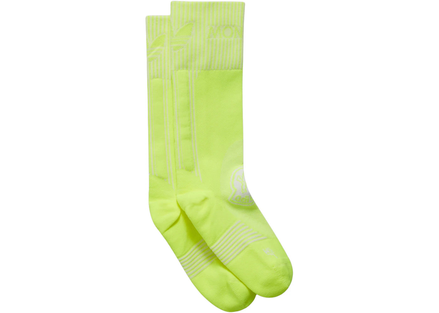 Moncler x adidas Originals Logo Socks Lime Green