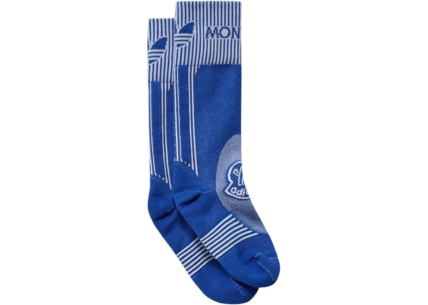 Moncler x adidas Originals Logo Socks Royal Blue